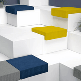 Tail Minimalist Fabric Loose Bench Seat Cushion - Gavisco Office Furniture